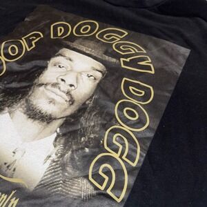 Snoop Doggy Dogg Supply Graphic T-Shirt Black XS Hip Hop Rap Tee